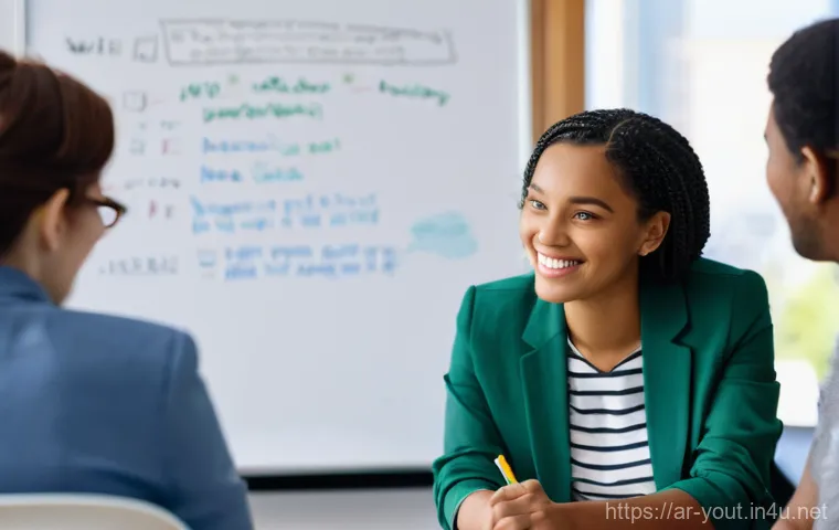 청소년지도사로서의 조직 내 역할 - **Prompt:** A vibrant, sunlit image of a diverse group of young adults, aged 18-25, actively partici...