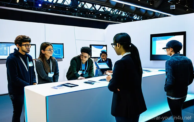 청소년지도사와 청소년 진로 박람회 운영 - **Prompt:** A heartwarming scene of a young person, aged around 16-18, sitting comfortably with a ki...