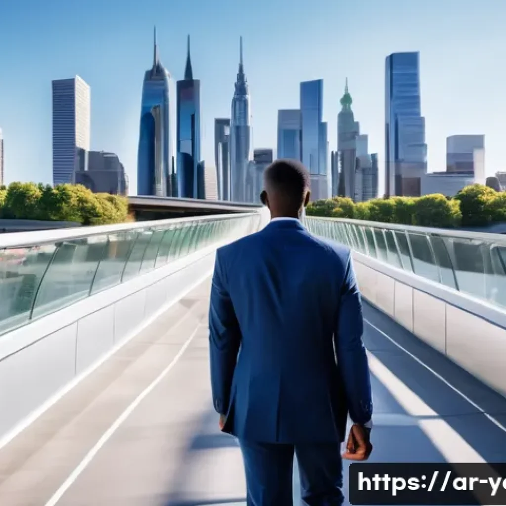 청소년지도사 이직 성공 사례 - A professional and diverse individual, gender-neutral, in smart, modest business attire, confidently...