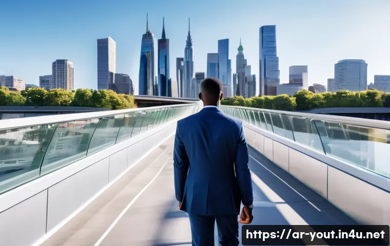 청소년지도사 이직 성공 사례 - A professional and diverse individual, gender-neutral, in smart, modest business attire, confidently...