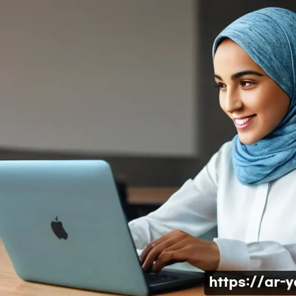 청소년지도사로서의 온라인 플랫폼 활용 - **Prompt 1: Digital Mentor Building Trust**
    A warm and inviting scene depicting a wise, kind fem...